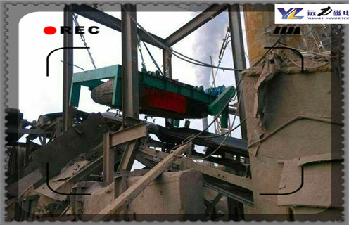 帶式除鐵器，河北帶式輸送機(jī)布置除鐵器_帶式強(qiáng)磁河北帶式輸送機(jī)布置除鐵器工作原理構(gòu)造選型_廠家 