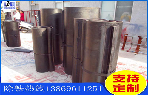 皮帶式除鐵器，天津皮帶式除鐵器_浙江除鐵器皮帶損壞原因不卸料怎么回事，如何清理及接線 